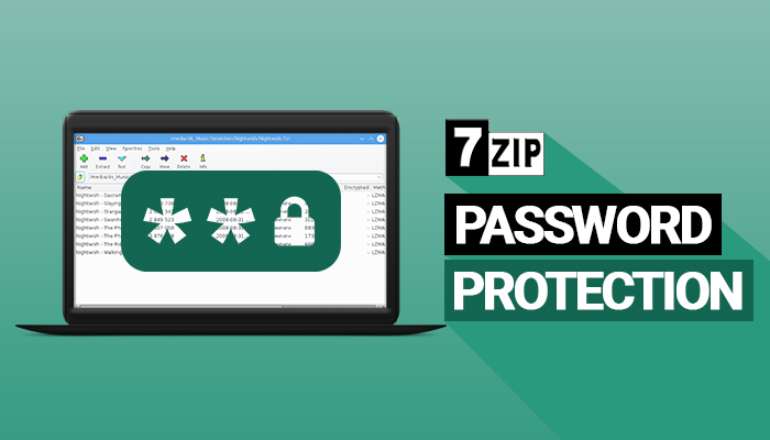 To Password 7zip With How