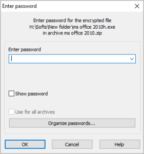 betterzip extract with password